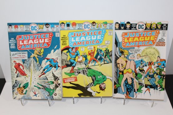 1976 DC - Justice League Of America #126, #127, #128
