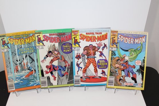 1985-1986 Marvel Tales - Starring Spider- Man #172, #173, #187, #189 Classics