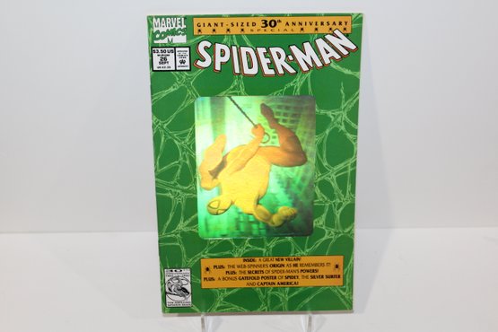 1992 Marvel 30th Anniversary Issue. Spider- Man Holo Cover