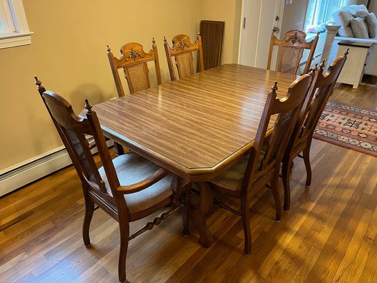 Vintage Wood Dining TABLE (Chairs Available In Separate Lot)