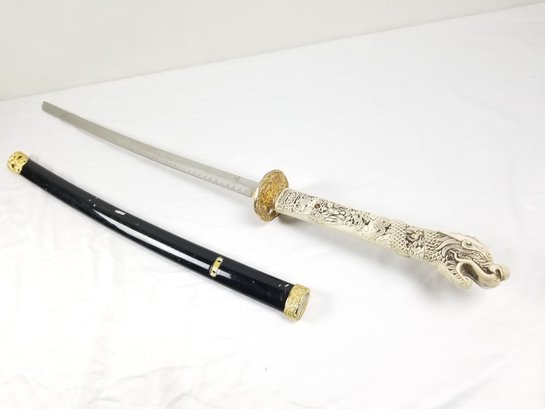 Dragonhead Katana Japanese Sword Hakukinun