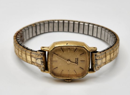 Vintage Women's Seiko Watch In Gold Tone