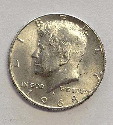 1968Kennedy Half Dollar