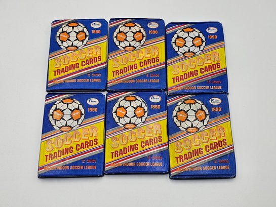 1990 Pacific Soccer 6pks Cards