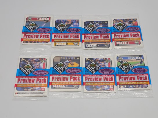 1999 UD Choice Baseball Preview 8pks Cards