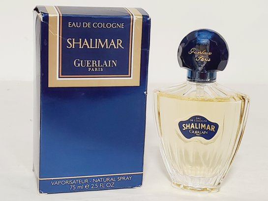 New Guerlain Paris Shalimar Eau De Cologne Spray 2.5 Ounces