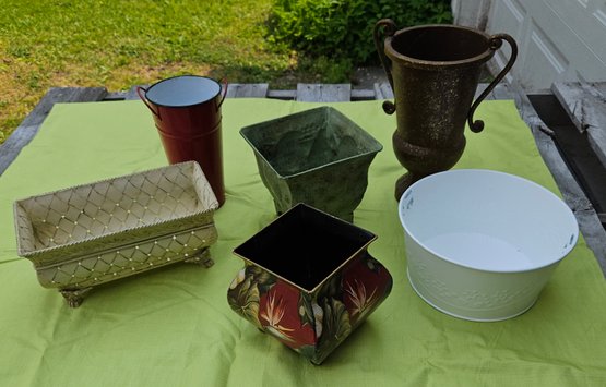 Tin Lot For Plants
