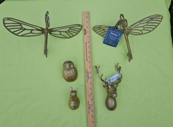 A Variety Of Wall Hooks/hangers