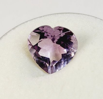 Wow.....1.5 Carat ---------- 6mm HEART Cut AMETHYST Loose Gemstone
