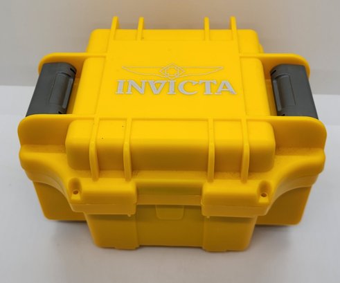 Yellow Invicta Single Watch Case