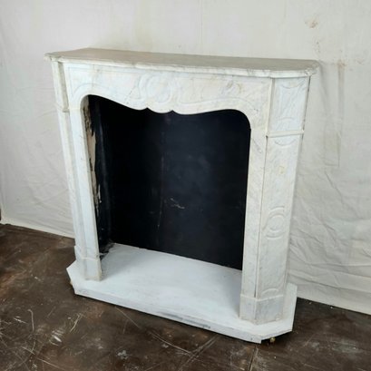 Marble Fireplace Surround And Mantel
