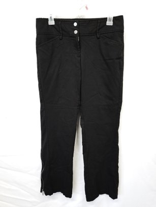 Women's Tommy Hilfiger Janie Cut Black Pants Size 10