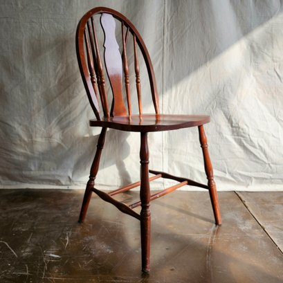 Small Scale Wooden Side Chair