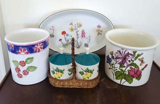 Assorted Floral Porcelain/Ceramics