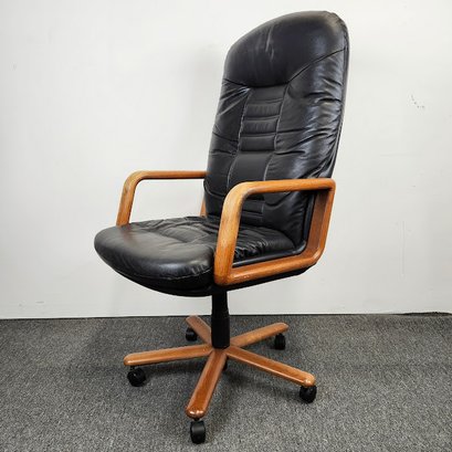 Adjustable Rolling Office Chair As Is Condition