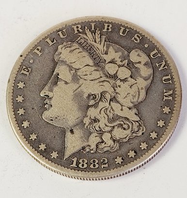 1882-s Morgan Silver Dollar (142 Years Old)