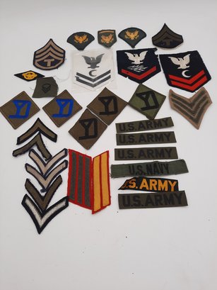 Nice Lot Of Military Patches