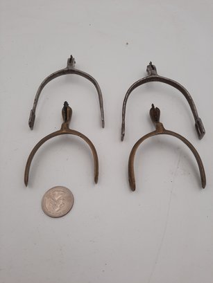 2 Pairs Of Military Spurs