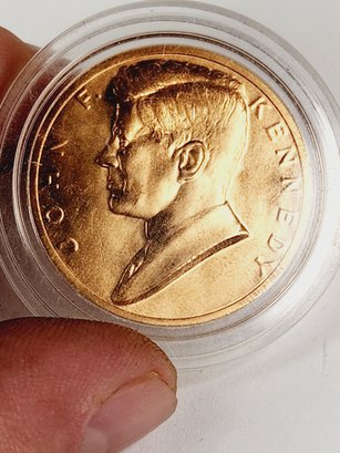 1961 John F Kennedy Inauguration Bronze  Medal  Coin