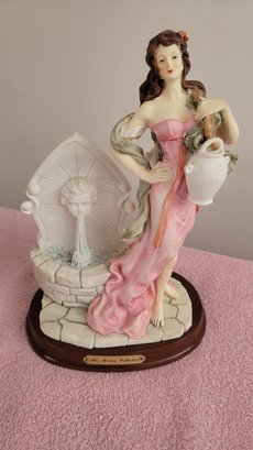 The Micena Collection, Porcelain Figure Of A Woman At A Well