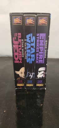 Star Wars Trilogy Vhs Tapes