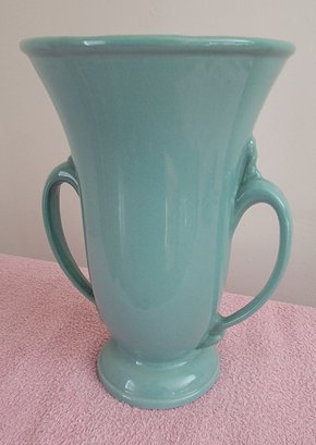 Vintage Abingdon USA Pottery Twin Handled Vase