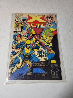 X-Men Collectible Comic Book. Signe And Numbered. - - - - - - - - - - - - - - - - - - - - - - - - - - Loc: BS3