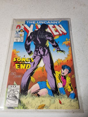 X-Men Collectible Comic Book. Signed And Numbered.  - - - - - - - - - - - - - - - - - - - - - - - - - Loc: BS3