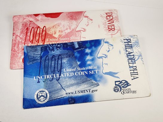 1999 Uncirculated Mint Set  Denver & Philadelphia Mint