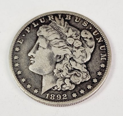 1892-O Morgan Silver Dollar(better Date)