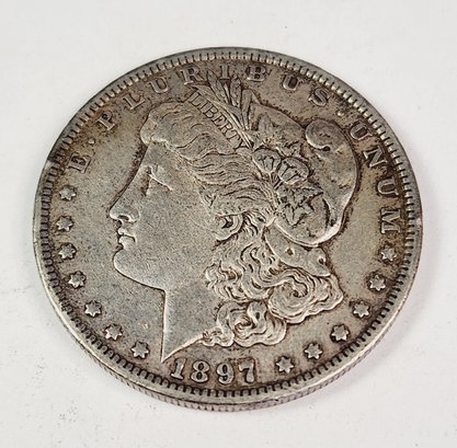 1897-S Morgan Silver Dollar (better Date And Mint Mark)