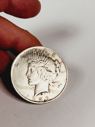 1923 Peace Silver Dollar  (101 Years Old)