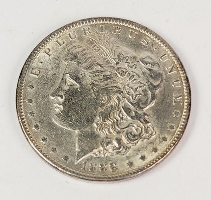 1888 Morgan Silver Dollar (AU)