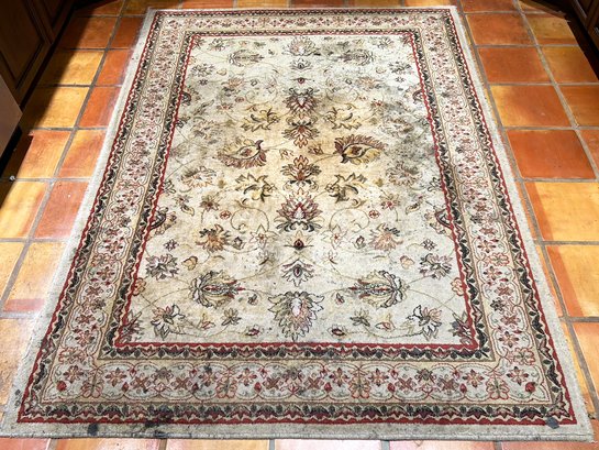 A Wool Blend Area Rug