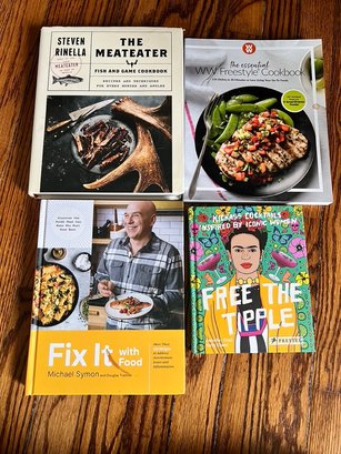 The Meateater, WW Freestyle Cookbook, Fix It W/ Food, Free The Tipple