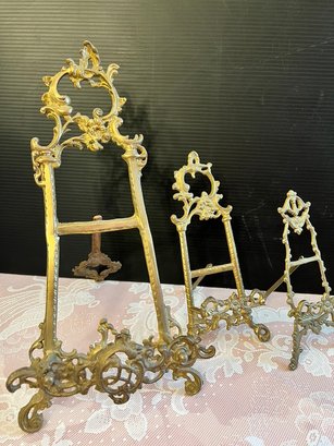 Picture Or Art Table Top Easels, Metal