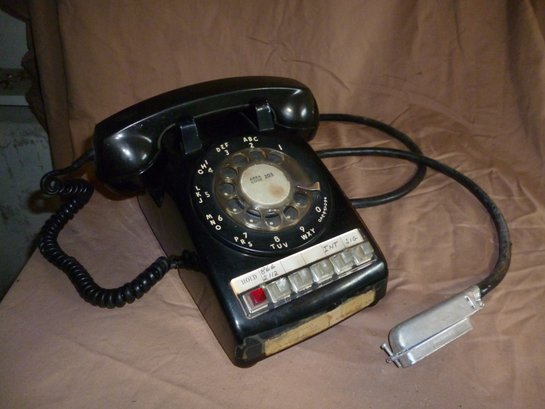 Vintage 5-line Office Telephone Dated 11-68
