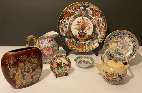 Saji, Seizan, Saruma, Asahi, Japanese Porcelains & Ceramics