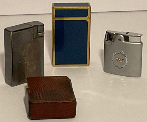 Vintage Trio Dunhill, S.T. DuPont & Ronson Lighters.