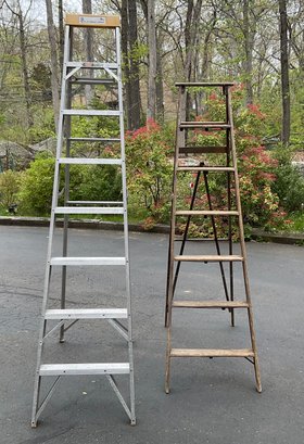 Blue Ribbon Aluminum & Wood Ladders