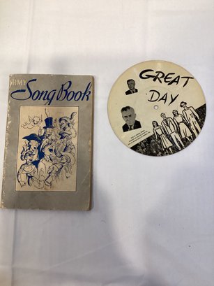 1940s Song Book And Merry Go Around Album By Michael Loring.