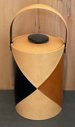 Fantastic Georges Briard Mid Century Modern Harlequin Large Ice Bucket