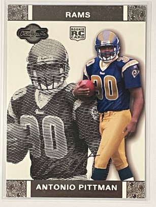 2007 Topps Co-Signers Antonio Pittman Silver Rookie Card #72    Numbered 950/2249