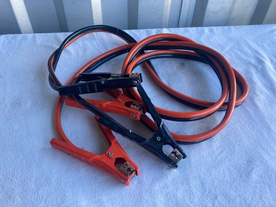 Auto Jumper Cables #1- Black And Orange 12'