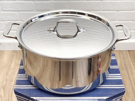 All-Clad Stainless Steel 8 Qt. Covered Stockpot