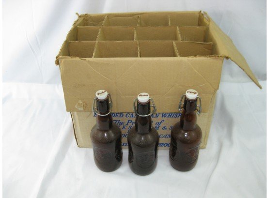 Resealable Grolsch Beer Bottles (Set Of 12)