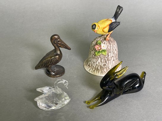 Beautiful Animal Figurines Including Swarovski
