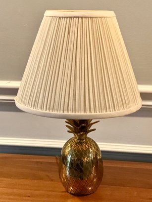 Petite Brass Pineapple Lamp