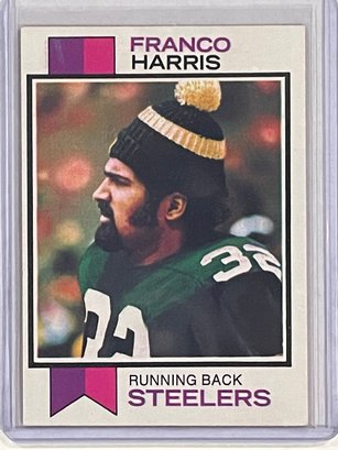 1973 Topps Franco Harris Football Rookie Card #89    Mint Condition Card