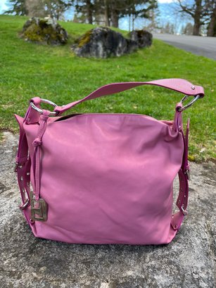 Dolce & Gabbana Pink Leather Handbag